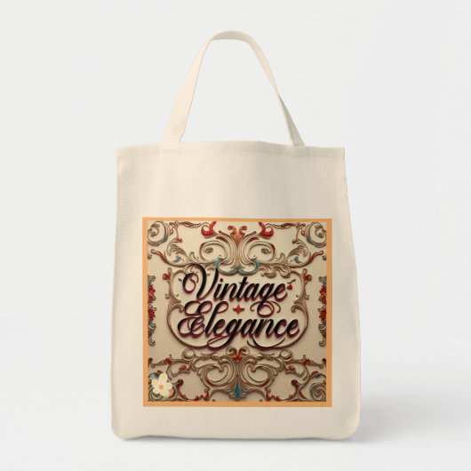 "Elegante  charme" Tote Bag (Voorkant)
