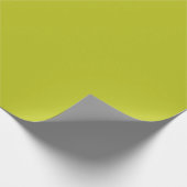 Elegante Chartreuse Cadeaupapier (Hoek)