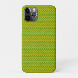Elegante Chartreuse Groene Bloempatroon Case-Mate iPhone Case