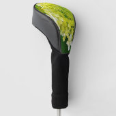 Elegante Chartreuse Groene Limelight Hortensia Golfheadcover (Schuin)