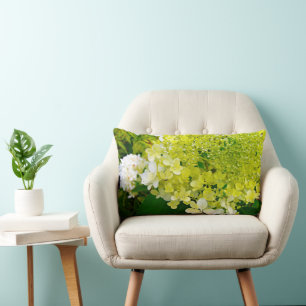 Elegante Chartreuse Groene Limelight Hortensia Kussen
