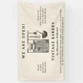 Elegante Chef's Equipment Bakery Spandoek (Verticaal)