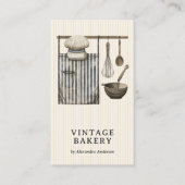 Elegante  Chef's Equipment Visitekaartje (Voorkant)