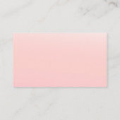 Elegante Cherry Blossom Luier Raffle Informatiekaartje (Achterkant)