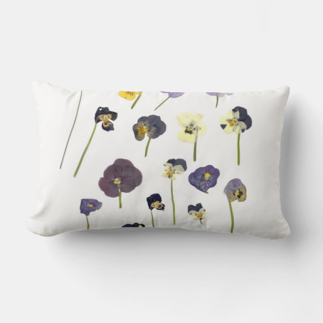 Elegante Chic Aziza bloesems Kussen (Voorkant)