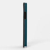 Elegante Chic Blauw Teal Case-Mate iPhone Case (Achterkant/rechts)