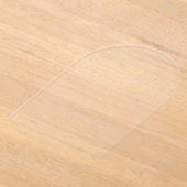 Elegante & Chic botanische kam monogram bruiloft Acryl Uitnodigingen (Laagn)