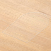 Elegante & Chic botanische kam monogram bruiloft Acryl Uitnodigingen (Laagn)