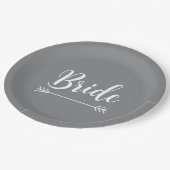 elegante chic BRUID | Papieren Bordje (Gekanteld)