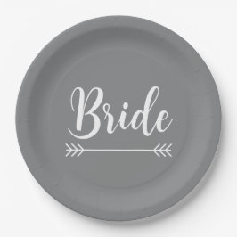 elegante chic BRUID | Papieren Bordje