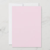 Elegante Chic Cocktail drink thema 40e verjaardag Kaart (Achterkant)