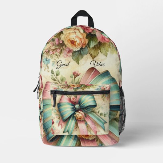 Elegante Chic Custom Rugzak (Voorkant)