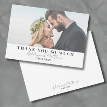 Elegante Chic Eenvoudig Script Trouwfoto