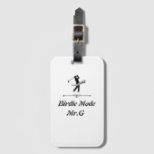 Elegante Chic Golf Bagage Label cadeau 2026 (Voorkant (verticaal))