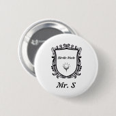 Elegante Chic Golf Knop cadeau 2026 Ronde Button 5,7 Cm (Voorkant /achterkant)