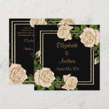 Elegante Chic Hoek Ivoor Rozen Boeketten Bruiloft