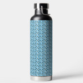 Elegante Chic Kat Patronen Waterfles (Links)