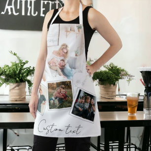 Elegante chic minimale cursieve fotocollage schort