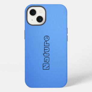 Elegante Chic Natuur Blauwe Lucht iPhone 13 Hoezen Hoesje