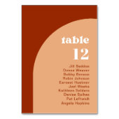 Elegante Chic Peach Terracotta Arch Boho Wedding Kaart (Voorkant)