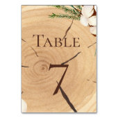 Elegante & Chic Rustieke Houten Huwelijksuitnodigi Kaart (Achterkant)