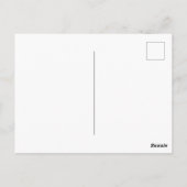 Elegante Chic Sapphire Blue en Black 45e verjaarda Briefkaart (Achterkant)