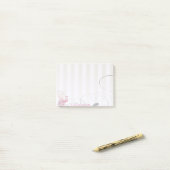 Elegante Chic Stijlvolle Meisjesachtige , Flaming Post-it® Notes (Op bureau)