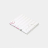 Elegante Chic Stijlvolle Meisjesachtige , Flaming Post-it® Notes (Schuin)