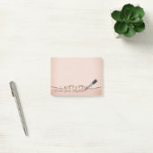 Elegante Chic Stijlvolle Meisjesachtige , Lippens Post-it® Notes (Kantoor)