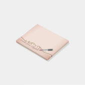 Elegante Chic Stijlvolle Meisjesachtige , Lippens Post-it® Notes (Schuin)