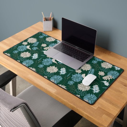 Elegante Chic Wilde Bloem Bureaumat (Kantoor 2)