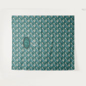 Elegante Chic Wilde Bloem Wandkleed (Voorkant (horizontaal))