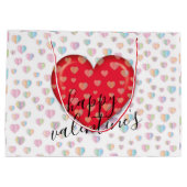 Elegante Chick Valentijnsday cadeautas met Hart (Achterkant)