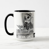 Elegante chihuahua lezen krant mok (Links)