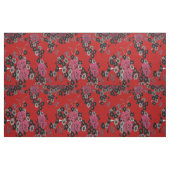 Elegante Chinese Bloem Print Stof (Fat Quarter)