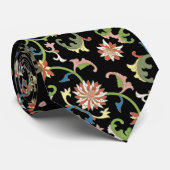 Elegante Chinese bloemen Aziatische cultuur Stropdas (Opgerold)