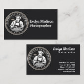 Elegante Chinese Chef's Logo met Traditional Visitekaartje (Voorkant / Achterkant)