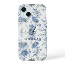 Elegante Chinoiserie Blauw Toile 