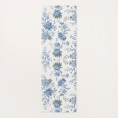 Elegante Chinoiserie Blue Toile Yogamat (Achterkant)
