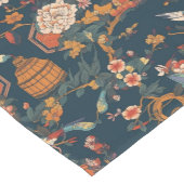 Elegante Chinoiserie Korte Tafelloper (Hoek)