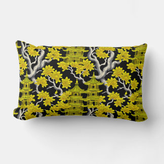 Elegante Chinoiserie Pagoda Kussen