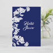Elegante Chinoiserie Stijl Uitnodiging (Staand voorkant)