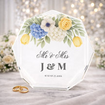 Elegante Chique Aandenken Huwelijksgeschenk Bruid 