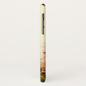 Elegante chique Art Nouveau Floral Case-Mate iPhone Case (Achterkant/links)