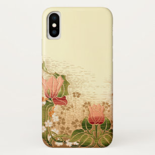 Elegante chique Art Nouveau Floral Case-Mate iPhone Case