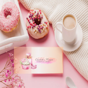 Elegante chique bakkerij gereedschap Piping Bag Bl Visitekaartje