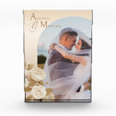 Elegante chique beige foto (Voorkant)