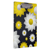 Elegante chique bloemenkersenbloesem zonnebloem klembord (Rechts)