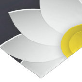 Elegante chique bloemenkersenbloesem zonnebloem korte tafelloper (Hoek)