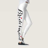 Elegante chique bruidsmeisje vrijgezellenfeest tro leggings (Rechts)